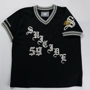 G59 Suicideboys New World Depression Old Guard Baseball Jersey Size Large